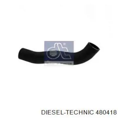 480418 Diesel Technic шланг (патрубок радиатора охлаждения верхний)