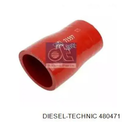 Патрубок системи охолодження 480471 Diesel Technic