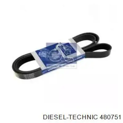 4.80751 Diesel Technic correia dos conjuntos de transmissão