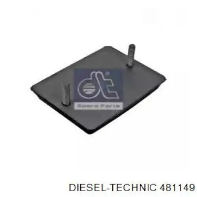 Подушка рессоры межлистовая 481149 Diesel Technic