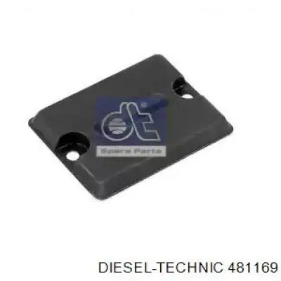 Подушка рессоры межлистовая 481169 Diesel Technic