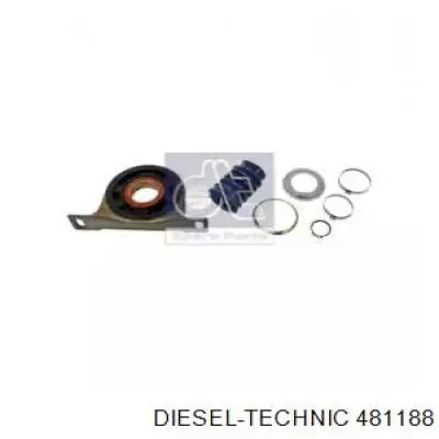 Подвесной подшипник карданного вала 481188 Diesel Technic