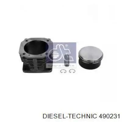 Поршневой комплект компрессора (поршень+гильза) (TRUCK) Diesel Technic 490231