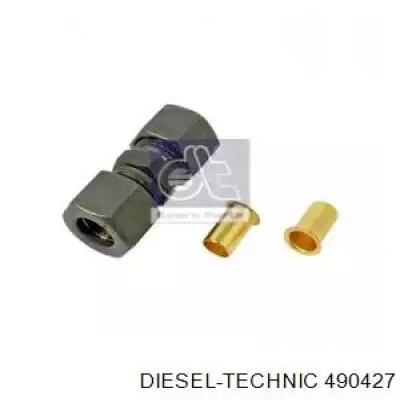 490427 Diesel Technic разъем (головка шлангов пневмосистемы)
