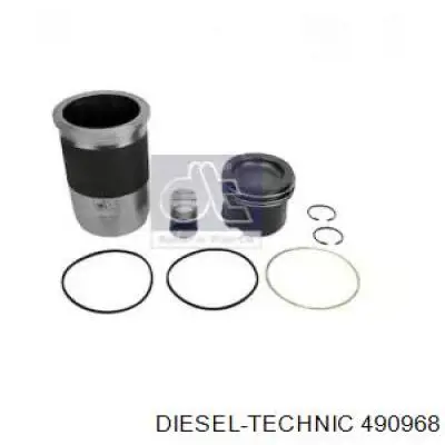 Купить A5410301237 Mercedes Комплект поршневой
