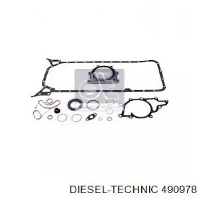 490978 Diesel Technic kit inferior de vedantes de motor