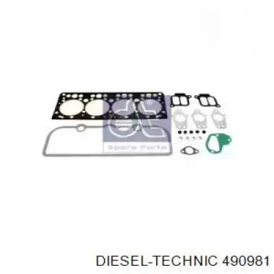 Верхний комплект прокладок двигателя 490981 Diesel Technic