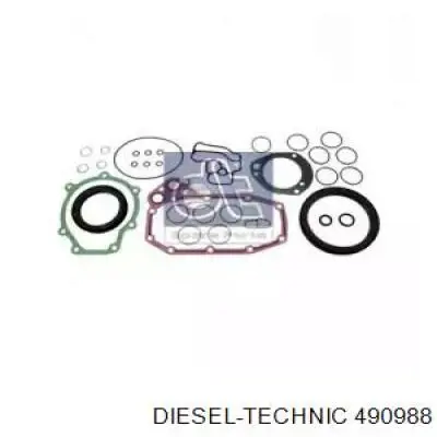 Комплект прокладок двигателя нижний DIESEL TECHNIC 490988
