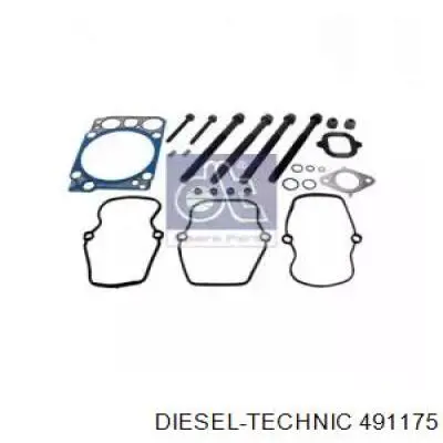 Верхний комплект прокладок двигателя 491175 Diesel Technic