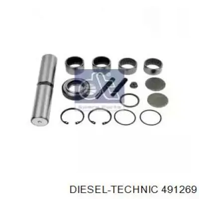 Ремкомплект шкворня поворотного кулака 491269 Diesel Technic