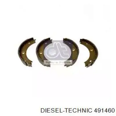 491460 Diesel Technic колодки ручника