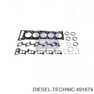 Комплект прокладок двигателя, верхний Mercedes A6120101320