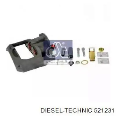 521231 Diesel Technic suporte traseiro de freio
