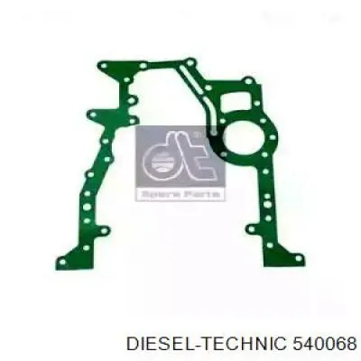 Vedante superior de tampa dianteira de motor para DAF 95 