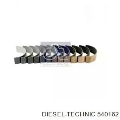 Вкладыши шатунные 540162 Diesel Technic