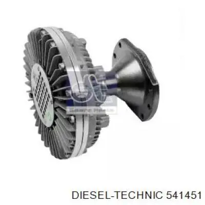 541451 Diesel Technic вискомуфта (вязкостная муфта вентилятора охлаждения)