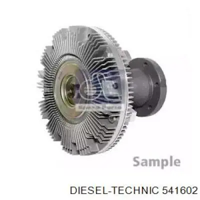 Вискомуфта вентилятора 541602 Diesel Technic