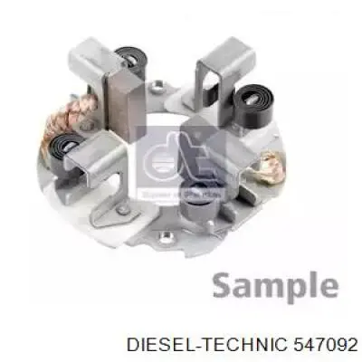 Щеткодержатель стартера 547092 Diesel Technic