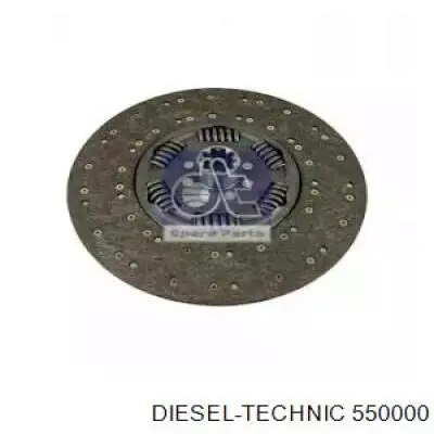 Диск сцепления Diesel Technic 550000