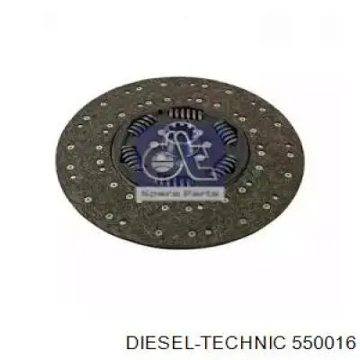 Диск сцепления 550016 Diesel Technic