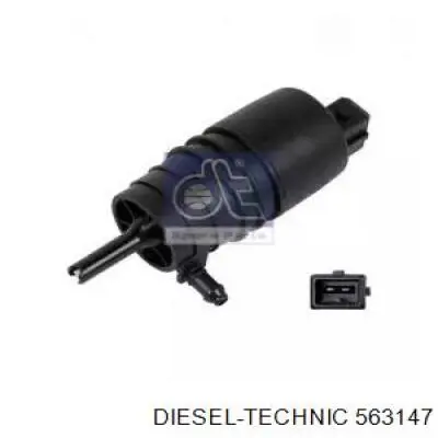 563147 Diesel Technic насос-мотор омывателя стекла переднего