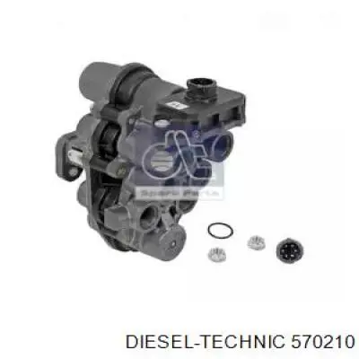 Клапан ограничения давления пневмосистемы 570210 Diesel Technic