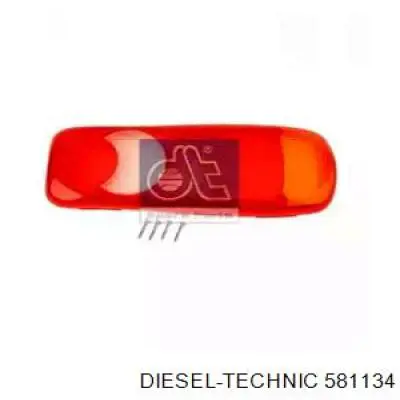 5.81134 Diesel Technic vidro da luz traseira