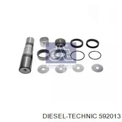 5.92013 Diesel Technic kit de reparação do pivô de extremidade do eixo