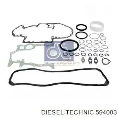 5.94003 Diesel Technic kit inferior de vedantes de motor