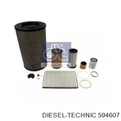 5.94607 Diesel Technic kit de filtros para um motor