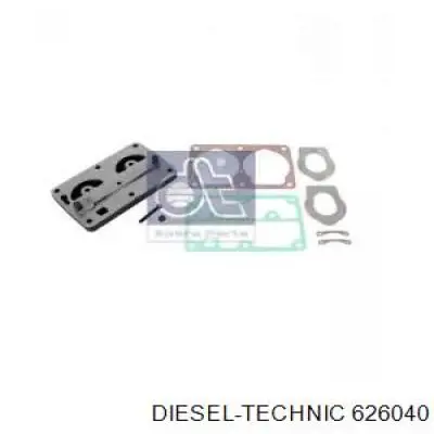 626040 Diesel Technic tampa de cabeça do compressor pneumático (truck)