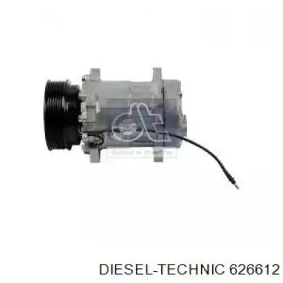 Компрессор кондиционера 626612 Diesel Technic