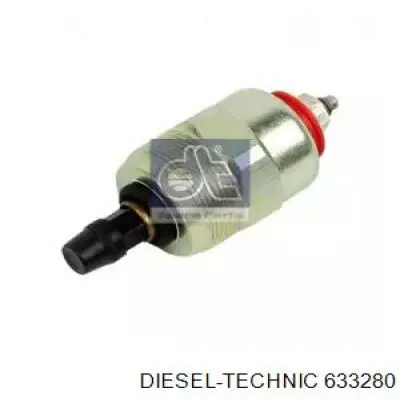633280 Diesel Technic клапан тнвд отсечки топлива (дизель-стоп)