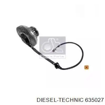 635027 Diesel Technic Гидромуфта привода вентилятора