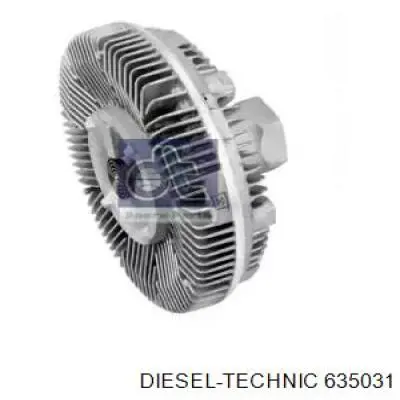 Вискомуфта вентилятора 635031 Diesel Technic