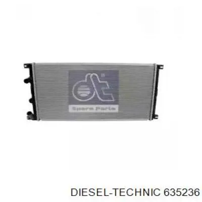 Радиатор 635236 Diesel Technic