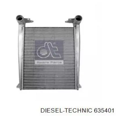 Радиатор интеркуллера DIESEL TECHNIC 635401