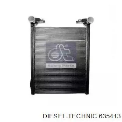 Радиатор интеркуллера DIESEL TECHNIC 635413