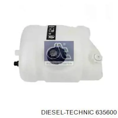 Бачок системы охлаждения расширительный Diesel Technic 635600