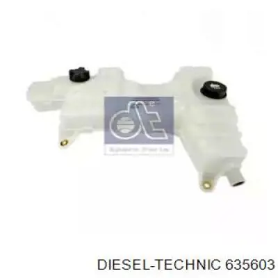 Бачок системы охлаждения расширительный Diesel Technic 635603