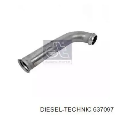 Глушитель, центральная часть Dinex 66220 цена, от 257.97 USD