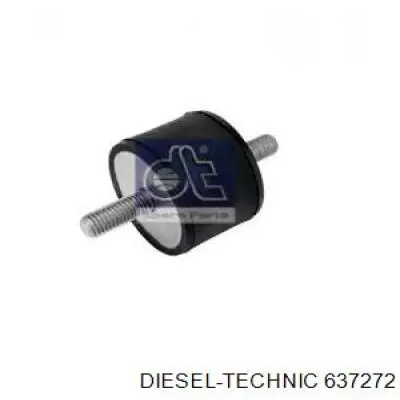 637272 Diesel Technic подушка крепления глушителя