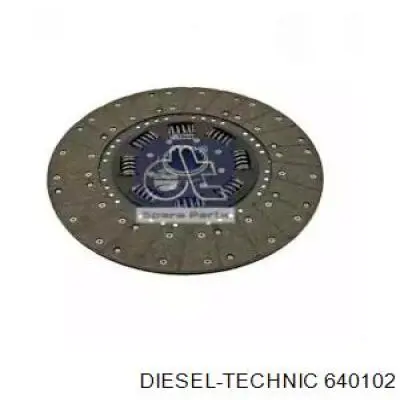 Диск сцепления Diesel Technic 640102