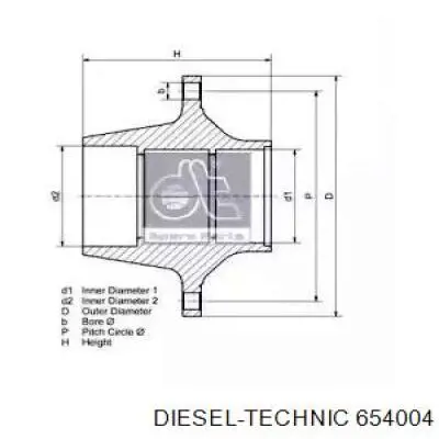 Ступицы задних колес Fersa F400006 цена, от 637.89 USD