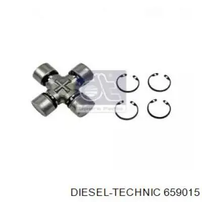 659015 Diesel Technic cruzeta da junta universal traseira