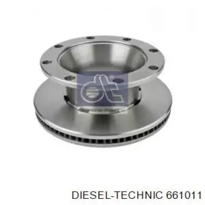 Диск тормозной задний Diesel Technic 661011