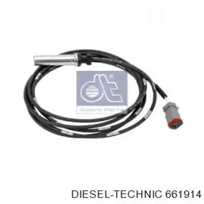 661914 Diesel Technic sensor abs traseiro