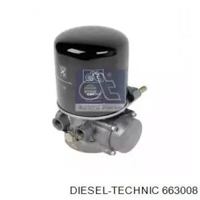663008 Diesel Technic осушитель воздуха пневматической системы