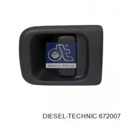 6.72007 Diesel Technic maçaneta dianteira esquerda externa da porta