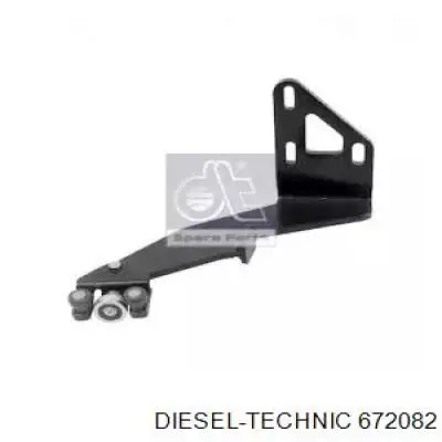 6.72082 Diesel Technic rolo direito inferior da porta lateral (deslizante)